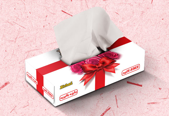 دستمال کاغذی تبلیغاتی