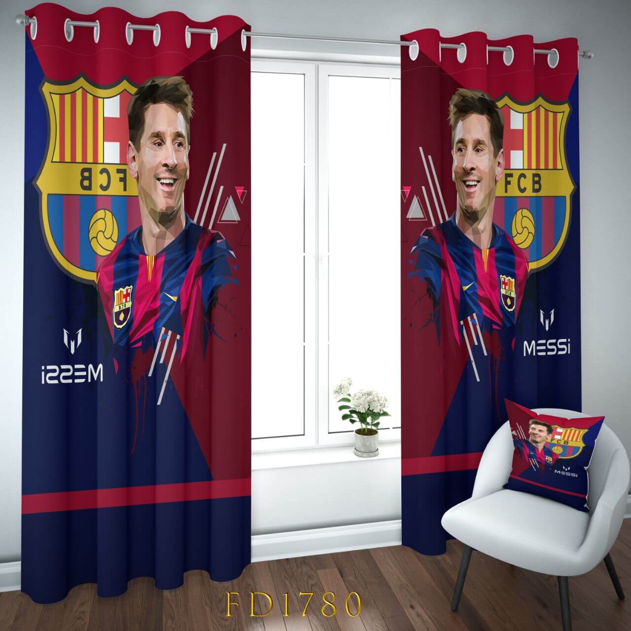 پرده با طرح و تصویر دلخواه